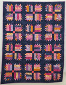 Sugar Bear FINISHED SAMPLE (quilted & bound) - 62" x 82"