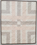 Sugar Dreams Quilt SAMPLE FINISHED - Quilted & Bound - Flannel Backing - 35.5" x 42.5"