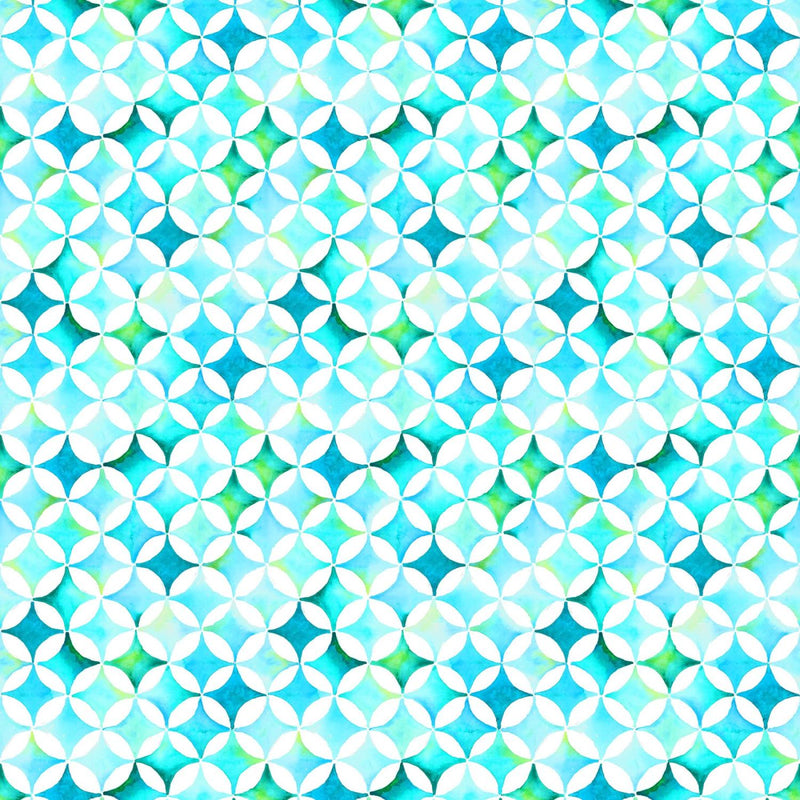 Summer Breeze by In the Beginning - Tiles Teal IBFSUB9SB-1