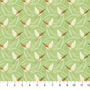 Sunday by FIGO - Hummingbirds on Green D90631-70