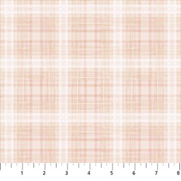 Sunday by FIGO - Plaid on Cream D90634-12