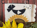 Sunflower Songbird Mug Rug Kit - by In The Patch Designs (5" x 7")