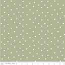 Sunflower Whispers - Riley Blake - Dots C16673 GREEN