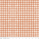 Sunflower Whispers - Riley Blake - Gingham C16674 PUMPKIN