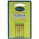 Superior Topstitch Needles - Titanium Coated 100/16 (5pc)