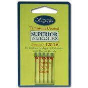 Superior Topstitch Needles - Titanium Coated 100/16 (5pc)