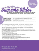 Supreme Slider 8" x 11 3/4" Free Motion Slider by Gypsy Quilter TGQ143