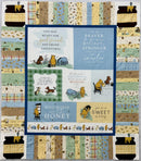 Sweet As Honey Quilt SAMPLE - PIECED TOP 55" x 62.5" incl binding
