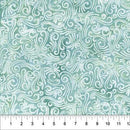 Swirls - Batik 108" WIDEBACK - Northcott - Seafoam B81800-65