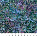 Swirls II Batik 108" WIDEBACK - Northcott - Under The Sea B83540-46