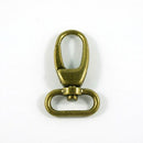 Swivel Snap Hook 1"- Antique Brass- Emmaline Bags - 2 PACK