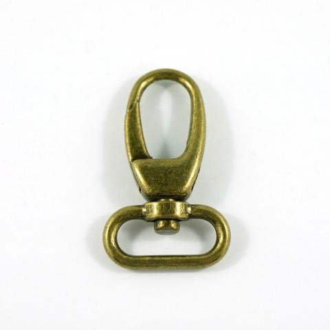 Swivel Snap Hook 1"- Antique Brass- Emmaline Bags - 2 PACK