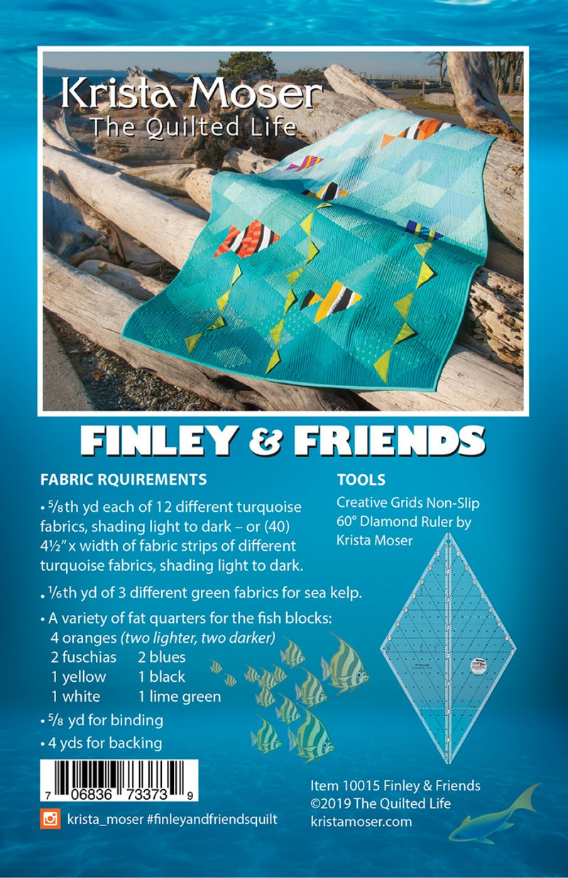 Finley & Friends Quilt Pattern 63" x 78" - TOL10015