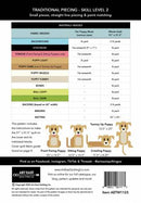 Tail Wags Quilt Pattern by Art East Quilting Co - 32 pgs