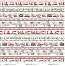 Tailgate Traditions - Henry Glass - Novelty Truck Stripe Multi 2574-86