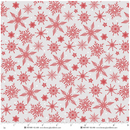 Tailgate Traditions - Henry Glass - Red Snowflakes on Gray 2580-89