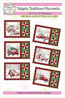 Tailgate Traditions Placemats PATTERN by Cathey Marie Designs