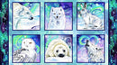 Tales of the Tundra - PANEL - Studio E 23"x43" Amethyst 8515-52