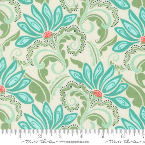 Tango by Kate Spain for Moda - Valencia Cream Sea 527331-31
