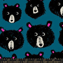 Teddy & the Bears for Moda by Sarah Watts - Canvas - Thunder 52110L-17