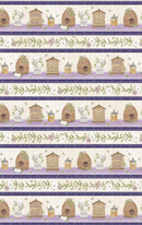 The Art of Beekeeping - Wilmington Prints - 3017-27605-268 - Border Print