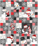 The Cool Club - Flannel - Studio E - Charcoal 9328FS-95