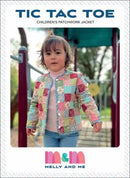 Tic Tac Toe Children's Patchwork Jacket PATTERN by Melly and Me (3 Sizes)