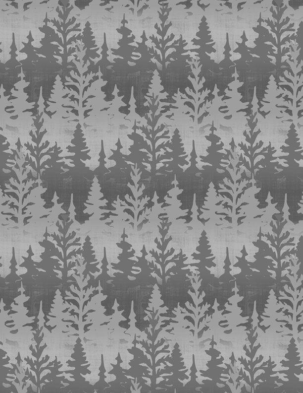 Timberland Trails - Wilmington - Trees All Over Gray 3070-45606-999