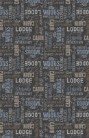 Timberland Trails - Wilmington - Words All Over Dark Grey 3070-45604-942