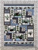 Timberland Trails Quilt SAMPLE - PIECED TOP 55.5" x 74.5" incl binding