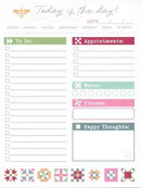 Today is the Day Notepad - by Lori Holt of Bee in my Bonnet Co. for It's Sew Emma