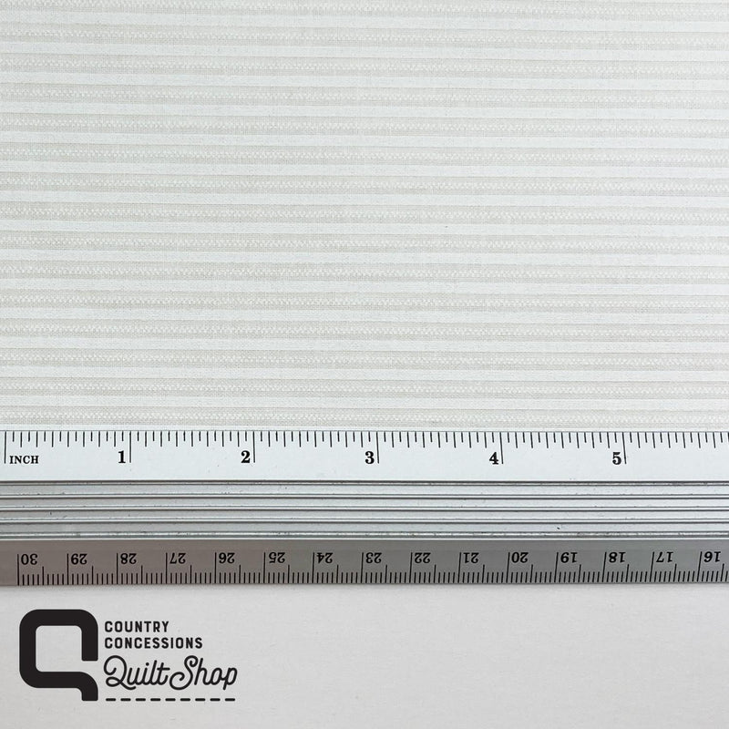 Tonal Prints - White on White - Stripes 1250-58