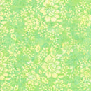 Tonga Canyon Batik by Timeless Treasures - Summer Florals - B1758 Apple