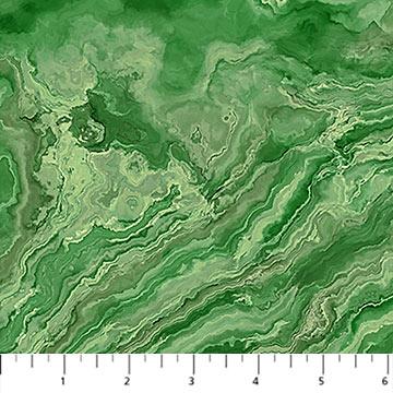 Tranquil Waters by Northcott - Green Wave Texture DP27210-76