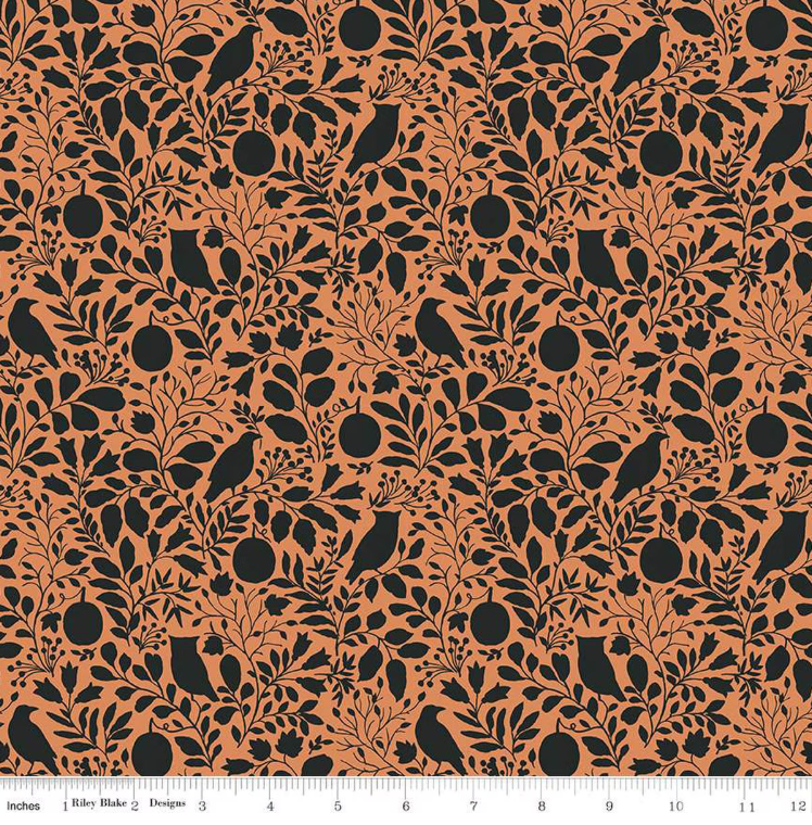 Trick Or Treat - Riley Blake - Silhouette C15963-ORANGE
