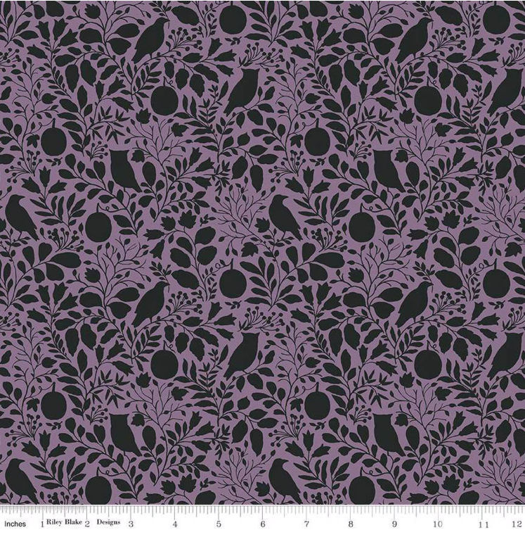 Trick Or Treat - Riley Blake - Silhouette C15963-PLUM