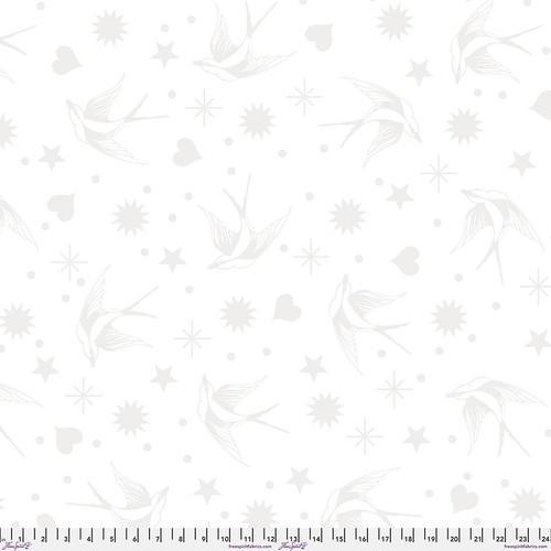 True Colors Wideback 108" - by Tula Pink Fairy Flakes XL QBTP013.SNOWFALL