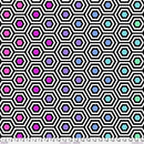 True Colors Wideback 108" - by Tula Pink Rainbow Hexy XL QBTP012.INK