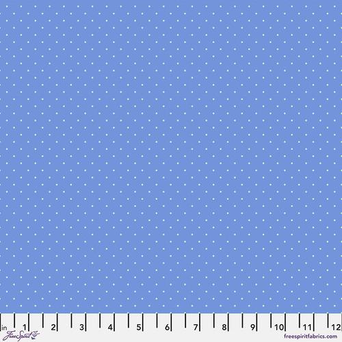 True Colors  by Tula Pink - Tiny Dots PWTP185.BLUEBELL