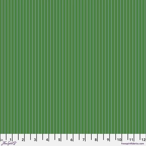 True Colors by Tula Pink - Tiny Stripes  PWTP186.FERN