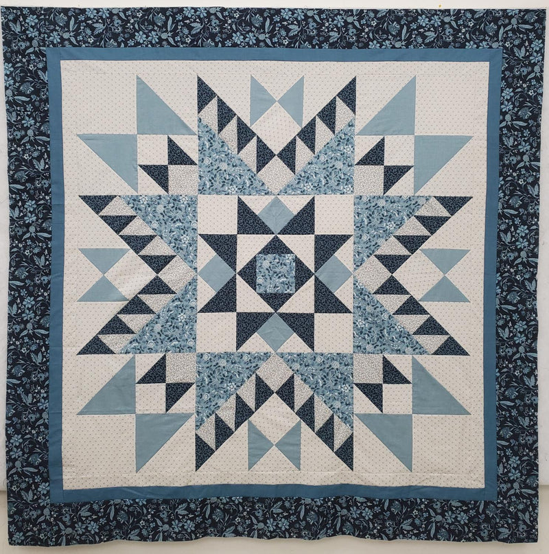 True North  - SAMPLE - Pieced Top 80" x 80"