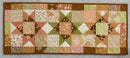 Twice As Nice - SAMPLE - FINISHED - Quilted & Bound - Table Runner 16" x 40"