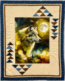 Twilight Watch - SAMPLE - Pieced Top - 54.5" x 68.5" (binding incl)