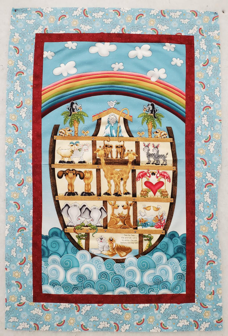 Two By Two SAMPLE - Pieced Top 33" x 51.5" (binding incl)