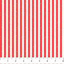 Under The Big Top by Northcott - Red & Cream Stripe 10506-24