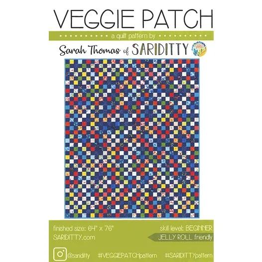 Veggie Patch Quilt Pattern by Sarah Thomas of Sariditty SD