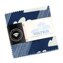 Water - Mini Charms by Moda (2.5"x2.5" 42pc) MC5126