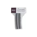 Webbing 1.5" Railroad Track Black/White - 2.75m - STWMD-RRBW-3YD