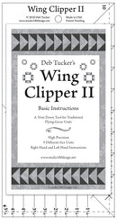 Wing Clipper II Ruler by Deb Tucker UDT08