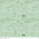 Winnie The Pooh - Riley Blake - C17001-GREEN - Map